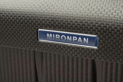 Чемодан на колесах Mironpan 11197-2 (M, черный)