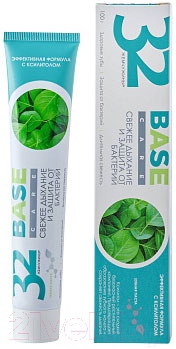 Изображение товара Зубная паста Modum 32 жемчужины Base Care свежее дыхание и защита от бактерий (100г)