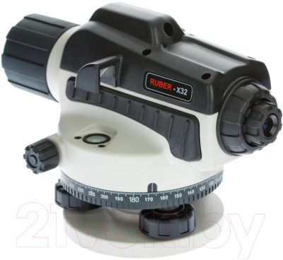 Оптический нивелир ADA Instruments Ruber-X32 + рейка STAFF 3 + штатив на винтах Light / А00201К