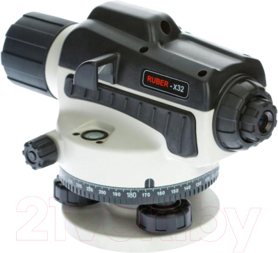 Оптический нивелир ADA Instruments Ruber-X32 + рейка STAFF 3 + штатив на клипсах Light / А00201К1