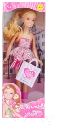 Кукла с аксессуарами Defa Luсy Модница / 8220 (розовый)