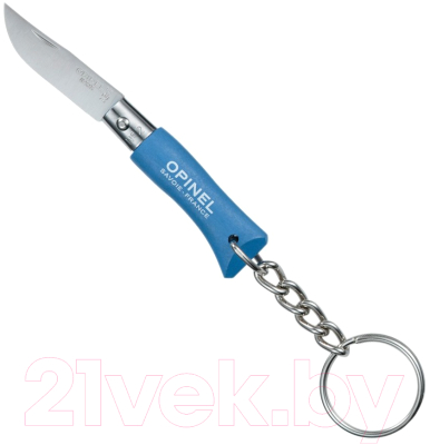 Нож туристический Opinel №2 / 001428B (голубой)