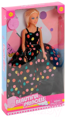 Кукла с аксессуарами Defa Lucy Красотка / 8452 (черный)