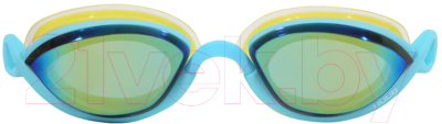 Очки для плавания Huub Pinnacle Air Seal Goggle / AQ A2-PINN (голубой/желтый)