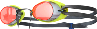 Очки для плавания TYR Socket Rockets 2.0 Mirrored / LGL2M/638 (красный/желтый) - 