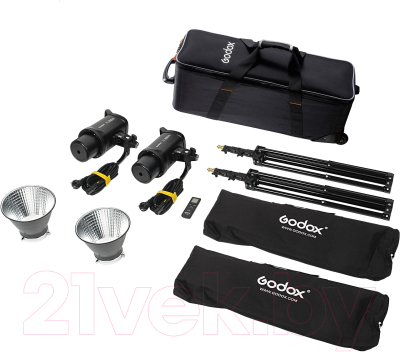Комплект оборудования для фотостудии Godox SL100Bi-K2 / 28650