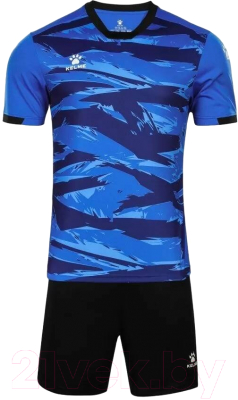 Футбольная форма Kelme Short Sleeve Football Suit / 8151ZB1003-481 (S, голубой)