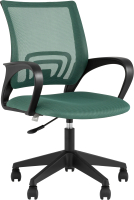 Кресло офисное TopChairs ST-Basic / ST-BASIC/GN/TW-30 (зеленый TW-03/зеленый TW-30) - 