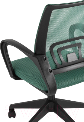 Кресло офисное TopChairs ST-Basic / ST-BASIC/GN/TW-30 (зеленый TW-03/зеленый TW-30)