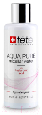 Мицеллярная вода TETe Cosmeceutical Aqua Pure Micellar Water С гиалуроновой кислотой (200мл)