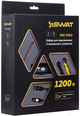 Набор для подключения автоакустики Swat PAC-T4CU