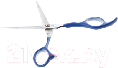 Изображение товара Ножницы парикмахерские Dewal Color Step / ML55-BL (синий)