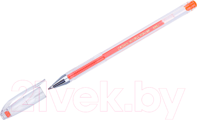 Ручка гелевая CrowN Hi-Jell Color / HJR-500HB (оранжевый)