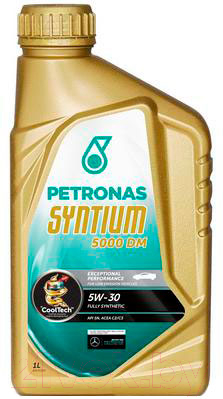 Моторное масло Petronas Syntium 5000 DM 5W30 / 70541E18EU (1л)