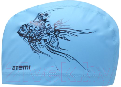 Шапочка для плавания Atemi PU 302 (голубой)