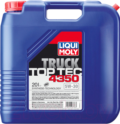 

Моторное масло Liqui Moly, Top Tec Truck 4350 5W30 / 3786