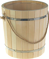 Ведро деревянное Добропаровъ 2541899 (18л)