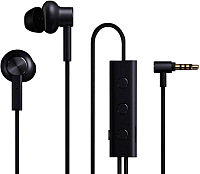 Наушники-гарнитура Xiaomi Mi Noise Canceling Earphones JZEJ02JY / ZBW4386TY (черный) - 