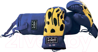 Набор для бокса детский Atemi BS-10 (синий)