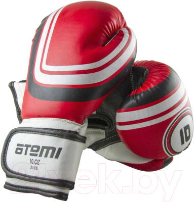 Боксерские перчатки Atemi LTB-16101 (10oz, L/XL, красный)