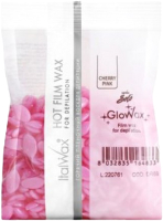 Воск для депиляции ItalWax Glowax Cherry Pink Горячий пленочный Вишня в гранулах (100г) - 