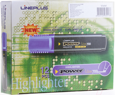 Текстовыделитель Line Plus HI-700C / HI-700C (фиолетовый)