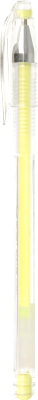 Ручка гелевая CrowN Hi-Jell Pastel / HJR-500P (пастель желтый)