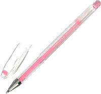 Ручка гелевая CrowN Hi-Jell Pastel / HJR-500P (пастель розовый) - 