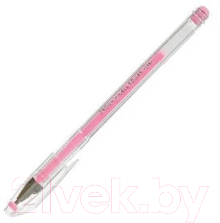 Ручка гелевая CrowN Hi-Jell Pastel / HJR-500P (пастель розовый)