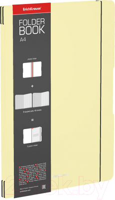 Тетрадь Erich Krause FolderBook Pastel / 56125 (желтый)