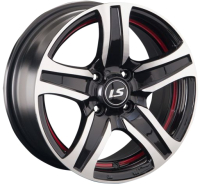 

Литой диск LS wheels, LS 145 15x6.5" 5x105мм DIA 56.6мм ET 39мм BKFRL