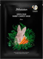 Маска для лица тканевая JMsolution Green Dear Rabbit Carrot Mask (30мл) - 