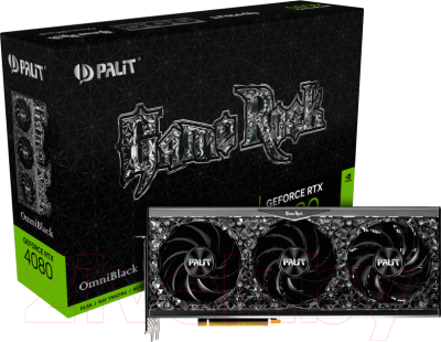 Видеокарта Palit RTX 4080 GameRock OmniBlack (NED4080019T2-1030Q)