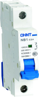 Выключатель автоматический Chint NB1-63H 1P 4A 10кА C (R) / 179790 - 