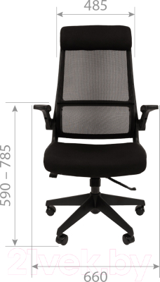 Кресло офисное Chairman 575 (TW черный)