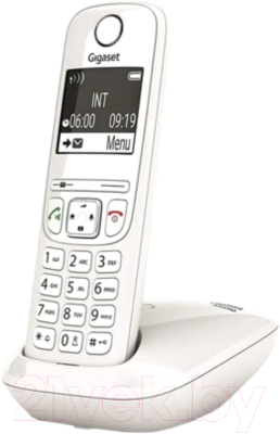 Беспроводной телефон Gigaset AS690 RUS SYS / S30852-H2816-S302 (белый)