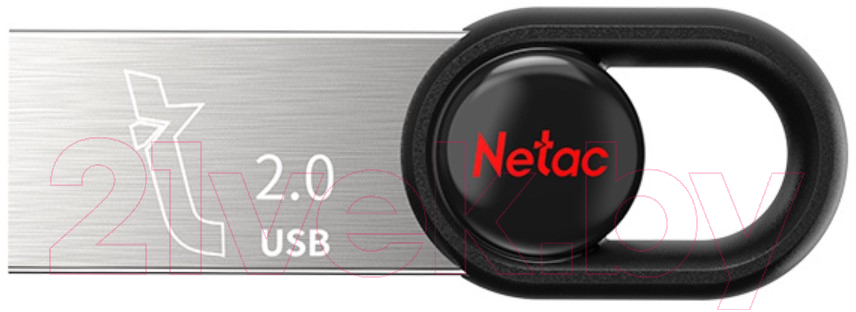 USB flash накопитель Netac USB2.0 FlashDrive UM2 16GB (NT03UM2N-016G-20BK)