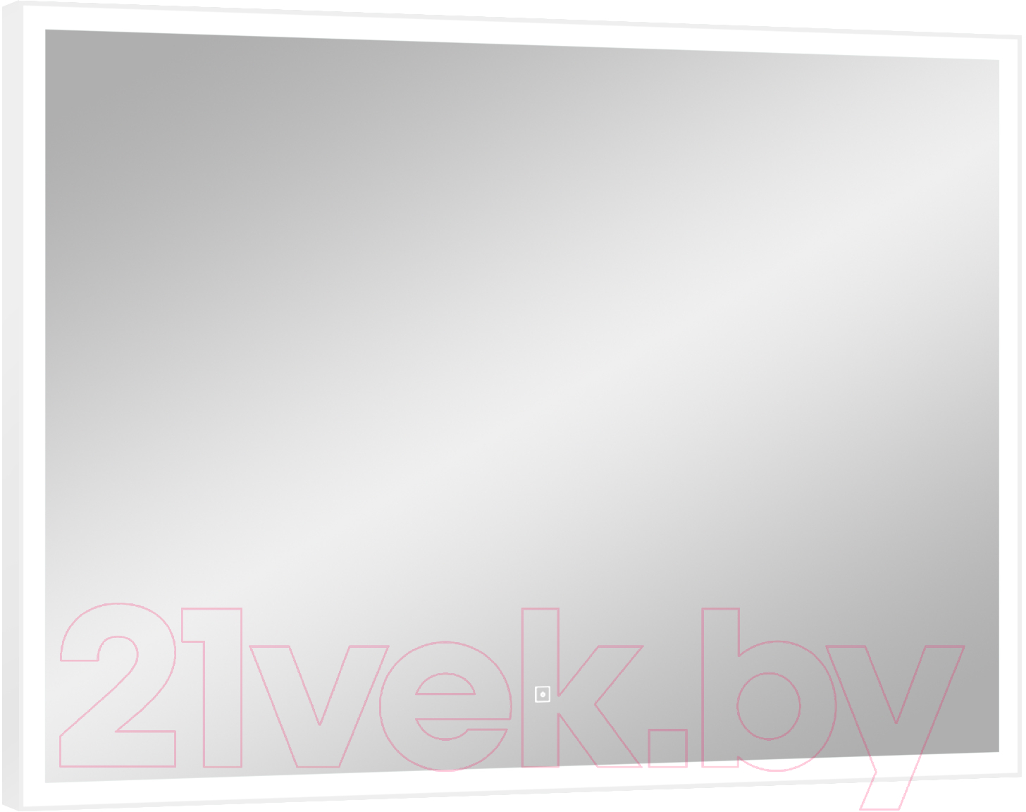 Зеркало Континент Frame White Led 80x60 — фото 2