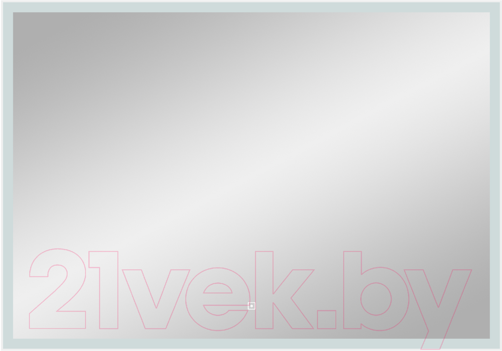 Зеркало Континент Frame White Led 80x60 — фото 4