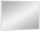 Зеркало Континент Frame White Led 80x60 - 