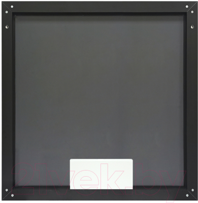 Зеркало Континент Solid Black Led 80x80 (реверсивное крепление)