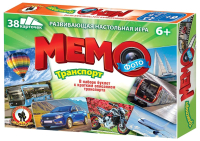 

Настольная игра Русский стиль, Фото-мемо Транспорт / 04602