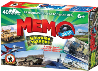 

Настольная игра Русский стиль, Фото-мемо Военная техника / 04601