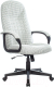 Кресло офисное Бюрократ T-898AXSN (серый Morris-1 гусиная лапка/пластик черный) - 