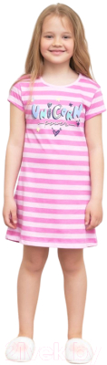 Сорочка детская Mark Formelle 577713 (р.92-52, розовая полоска)