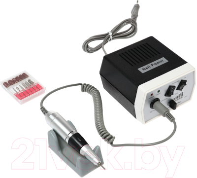 Изображение товара Аппарат для маникюра LuazON Home LMH-03 / 7364533 (бело-черный)