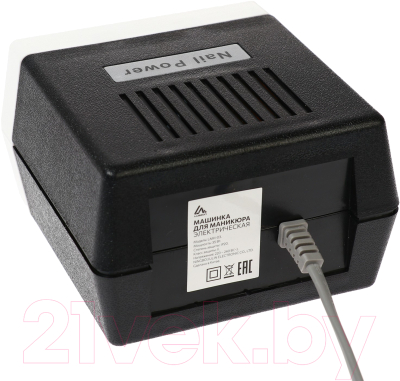 Изображение товара Аппарат для маникюра LuazON Home LMH-03 / 7364533 (бело-черный)