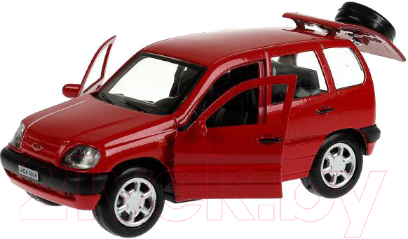 Автомобиль игрушечный Технопарк Lada Niva / LADANIVA-12-RD — фото 3