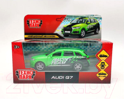 Автомобиль игрушечный Технопарк Audi Q7 Спорт / Q7-12SRT-GN