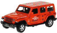 Автомобиль игрушечный Технопарк Jeep Wrangler Sahara Сафари / SAHARA5D-12EXP-OG - 